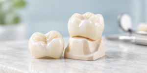 Dental crown illustration