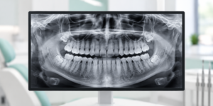 Dental X-ray illustration